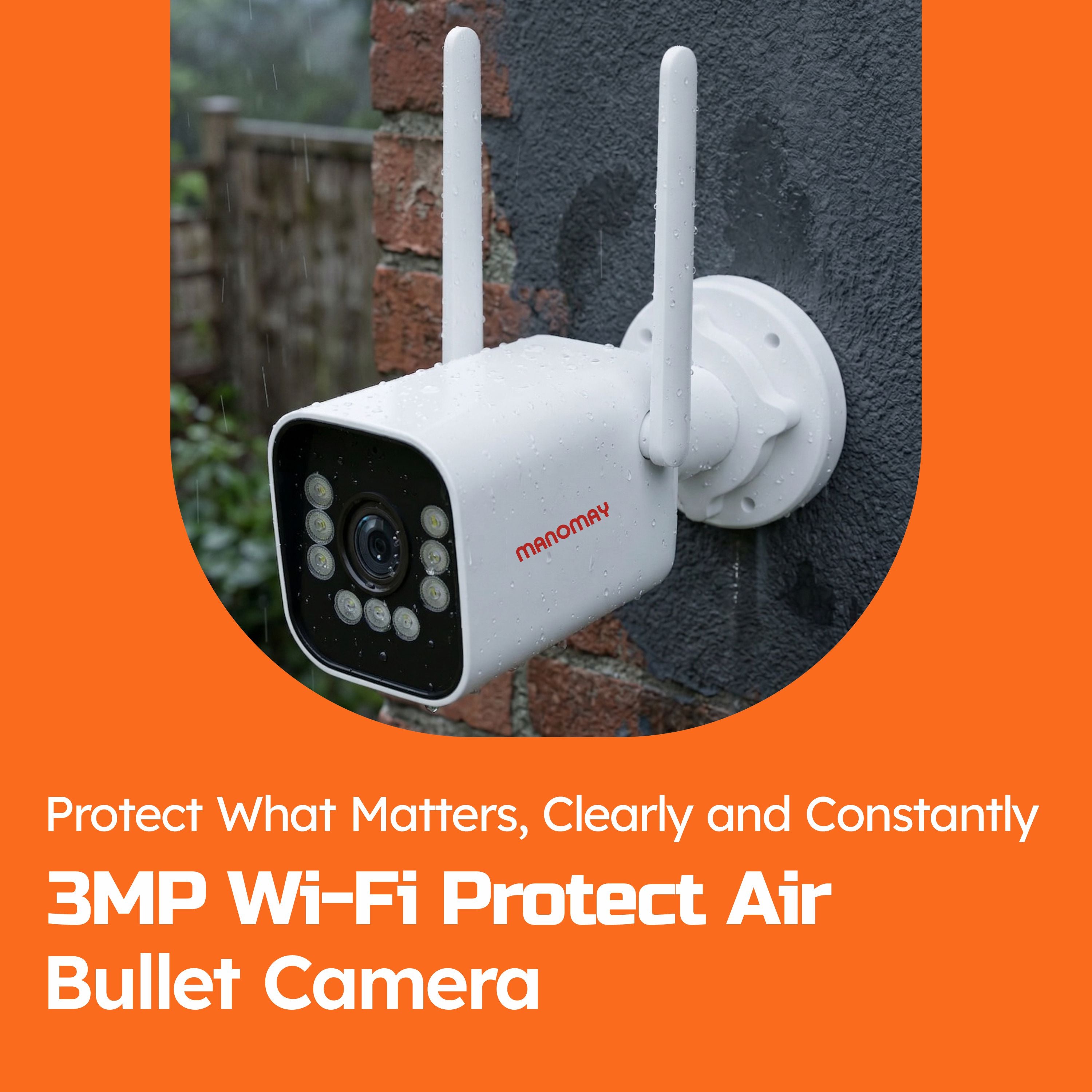 3MP Wi-Fi Protect Air Bullet Camera