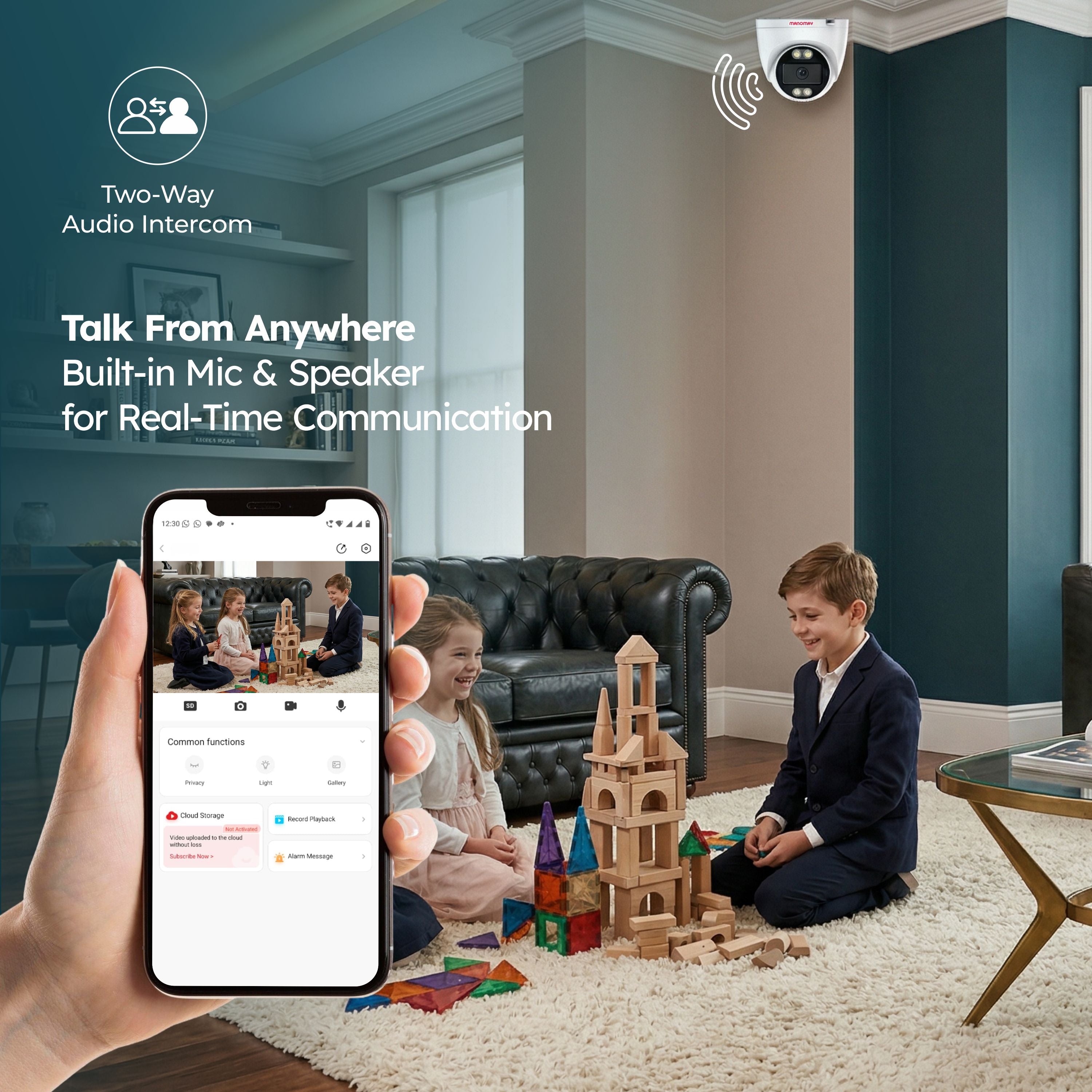 3MP Wifi Protect Dot Dome Camera