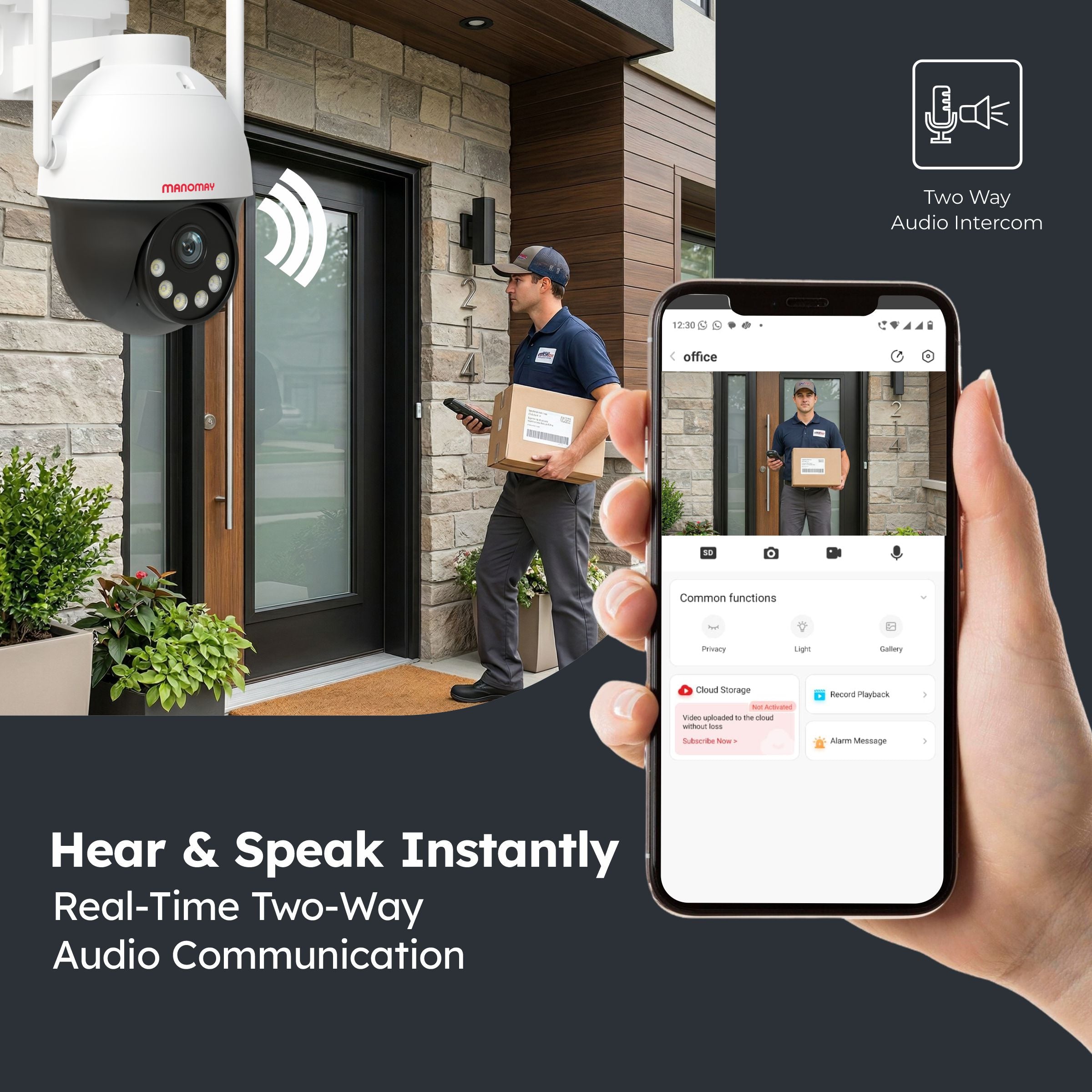 3MP Wi-Fi Protect Pro Mini Pan-Tilt Camera