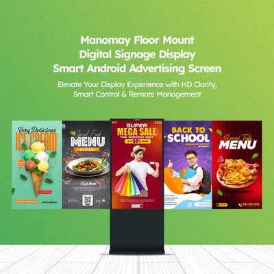 E Series 43 inch Floor Mount DSS A9 2GB 16GB Non Touch