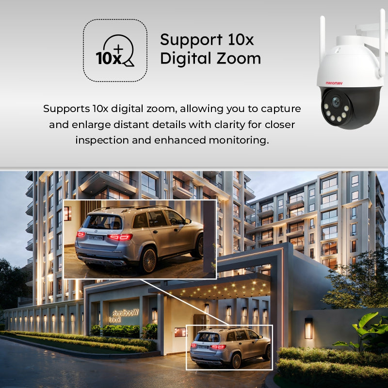 3MP 4G Protect Pro Mini Pan-Tilt Camera