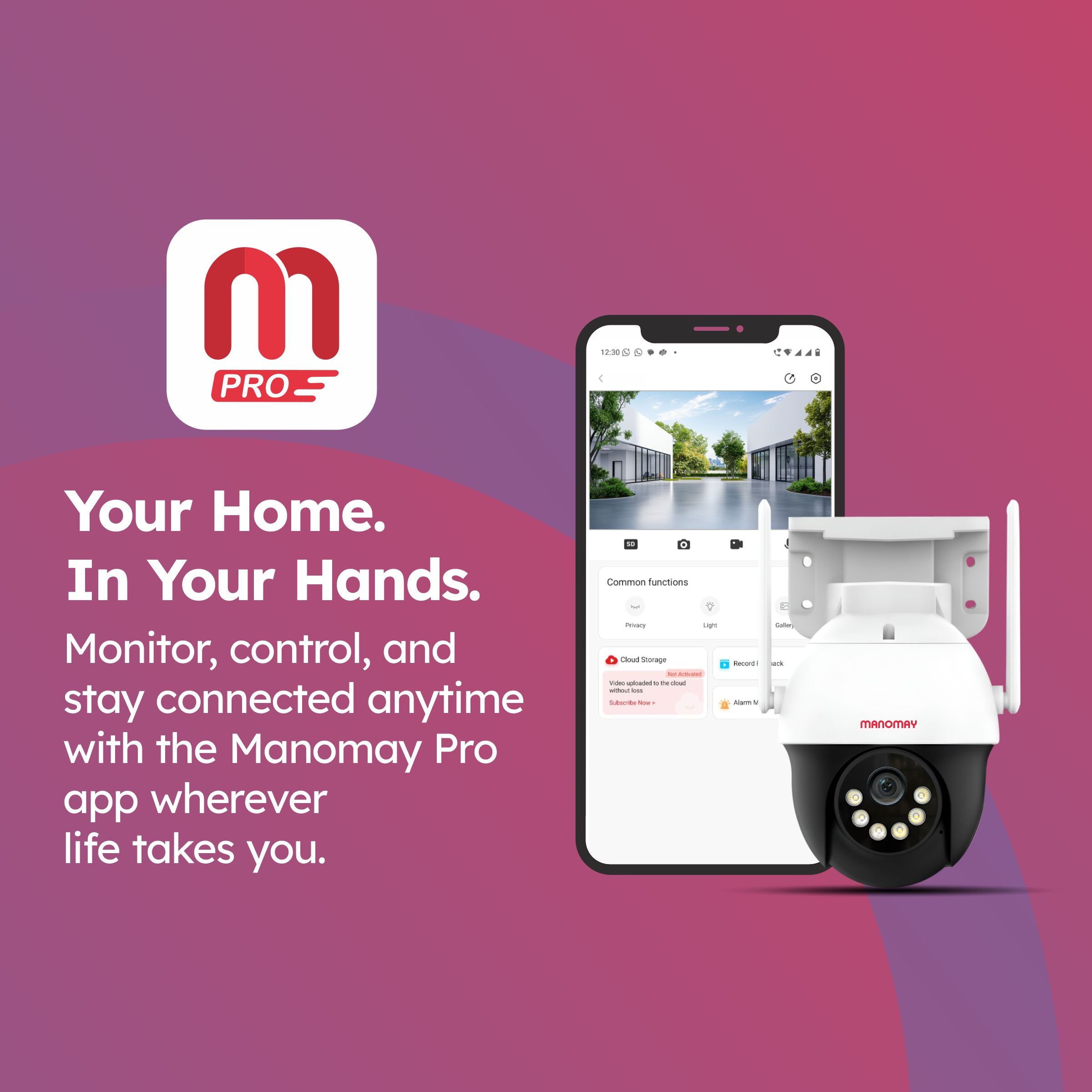 3MP Wi-Fi Protect Pro Mini Pan-Tilt Camera