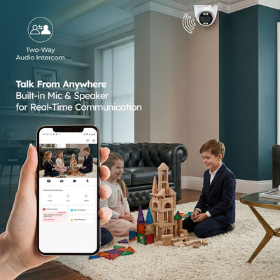 3MP Wifi Protect Dot Dome Camera