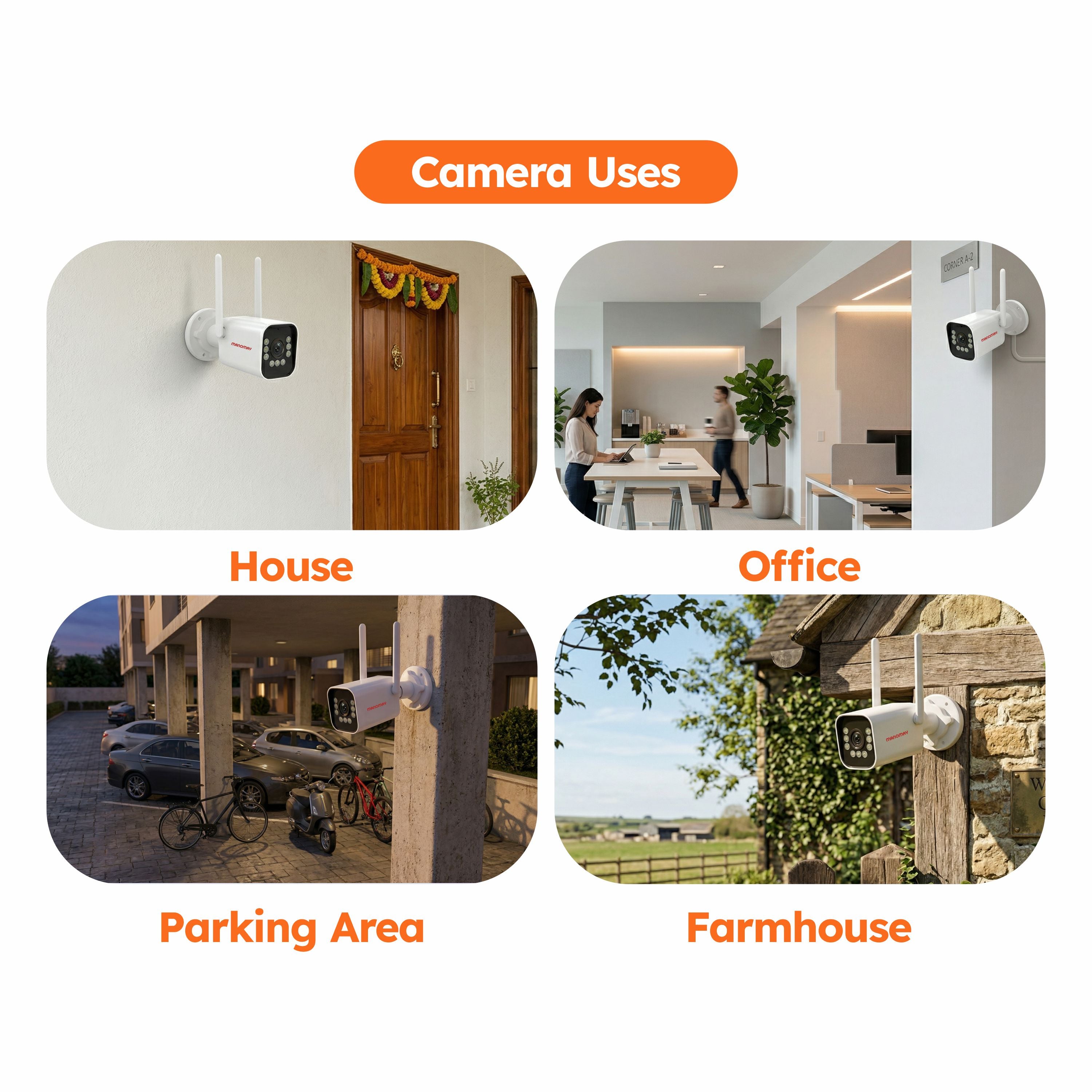 3MP Wi-Fi Protect Air Bullet Camera