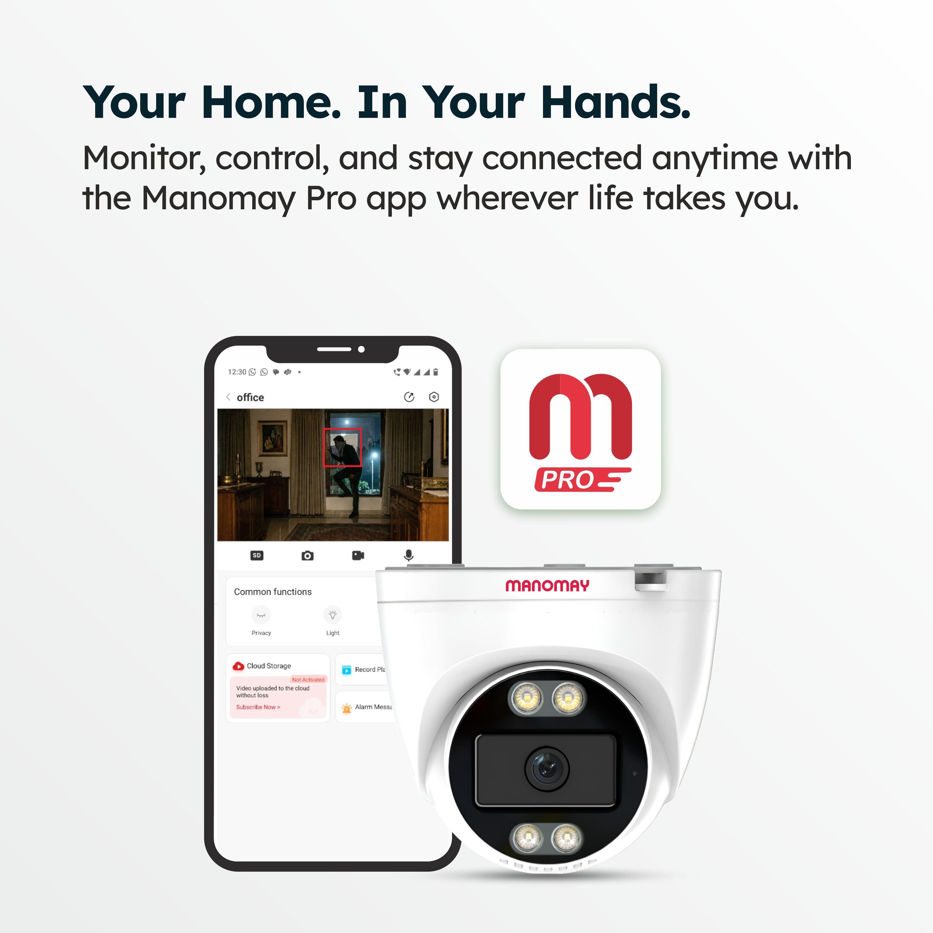 3MP Wifi Protect Dot Dome Camera
