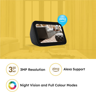 3MP Wi-Fi Protect Bot Pan-Tilt Camera
