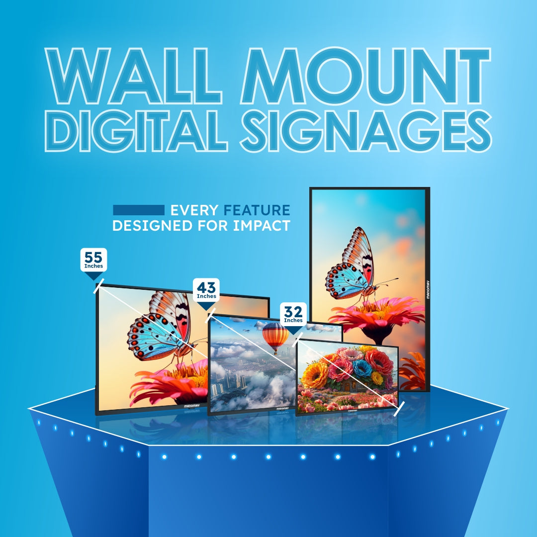 E Series 43 inch Wall Mount DSS A9 2GB 16GB Non Touch