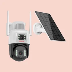 360 degree solar camera