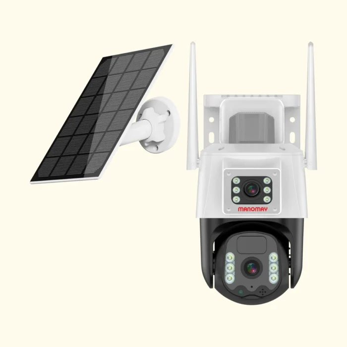 solar powered security camera