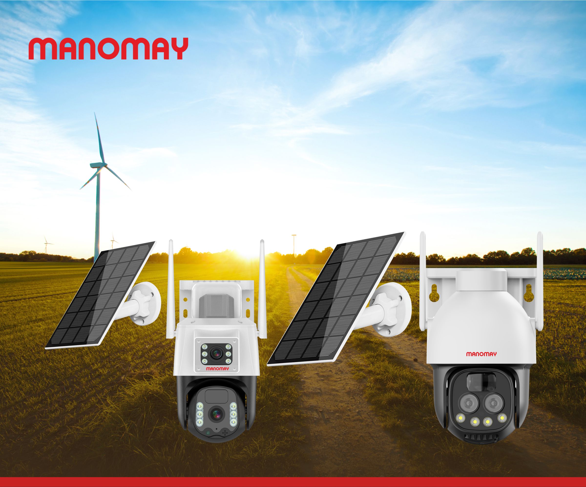 Solar CCTV Camera