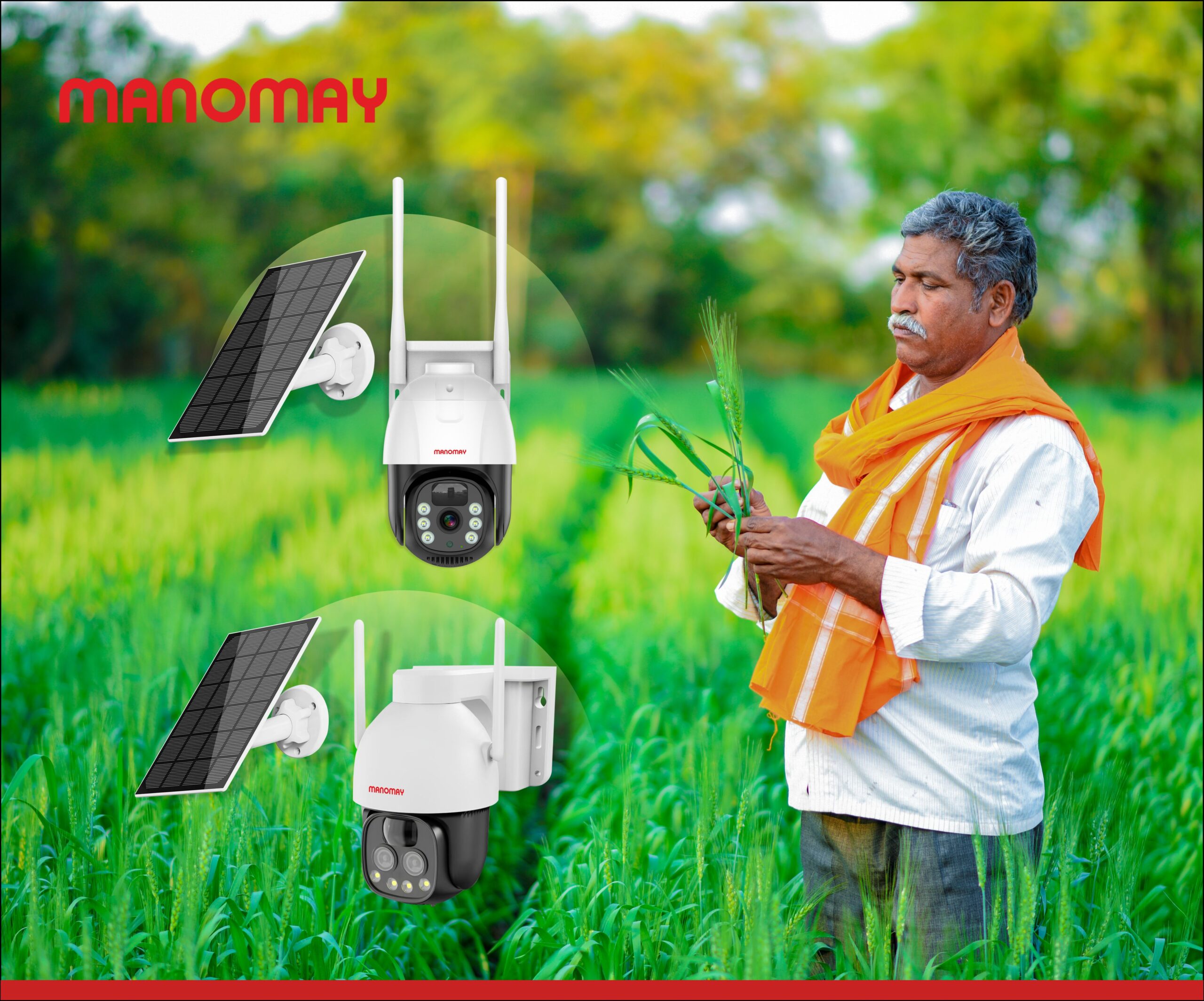 Wireless Solar CCTV Camera