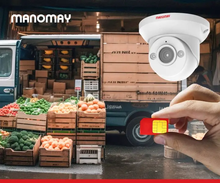 CCTV Camera With SIM Card