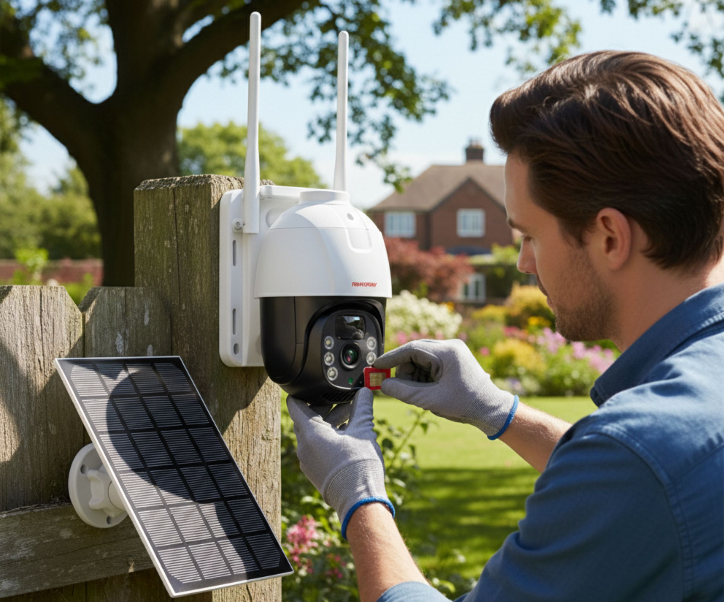 Solar CCTV Camera with SIM Card