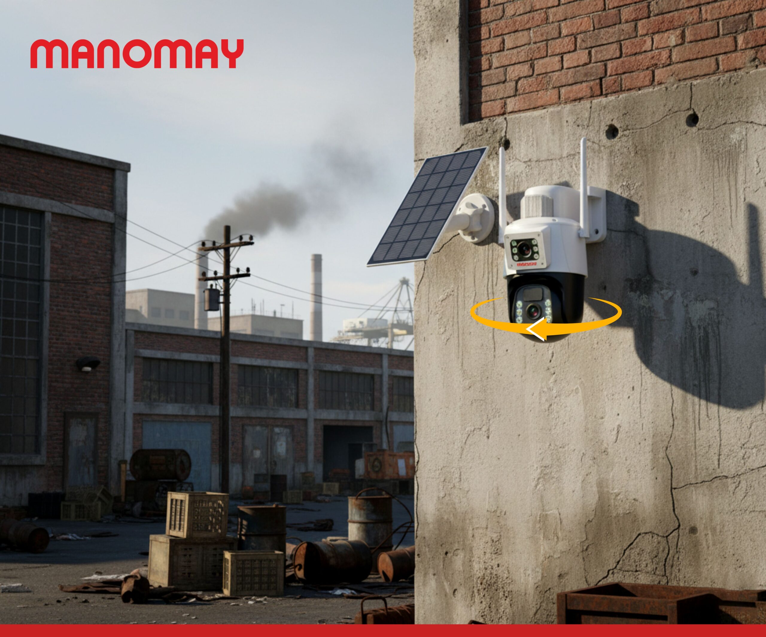 360 Degree Solar Camera